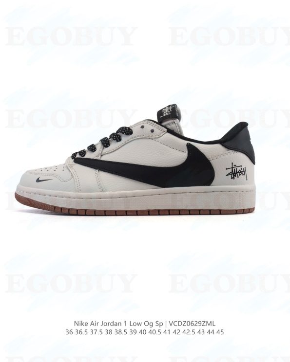 耐克/Nike Air Jordan 1 Low OG SP"Military Blue"AJ1乔1倒勾 斯图西 Stussy 联名款