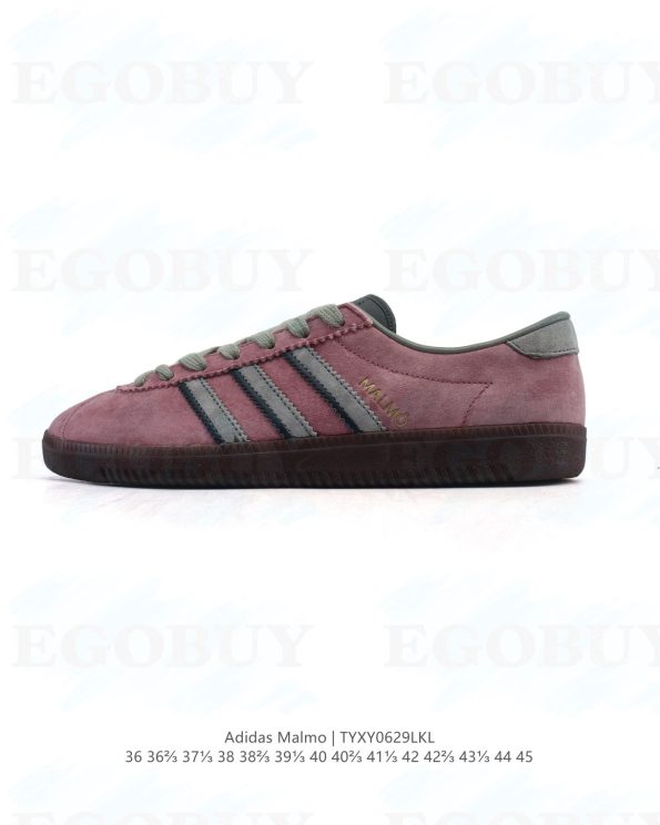 阿迪达斯 Adidas MALMO 马尔摩三叶草低帮板鞋 德训鞋