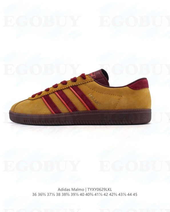 阿迪达斯 Adidas MALMO 马尔摩三叶草低帮板鞋 德训鞋
