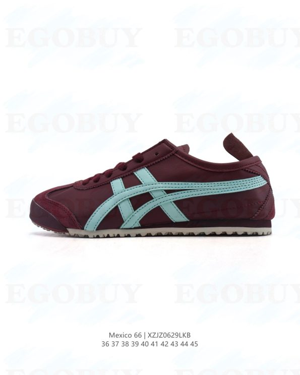 亚瑟士 Asics 男女鞋 配足弓鞋垫 日产经典老牌-鬼塚虎/Onitsuka Tiger Mexico 66®经典墨西哥系列复古鞋子