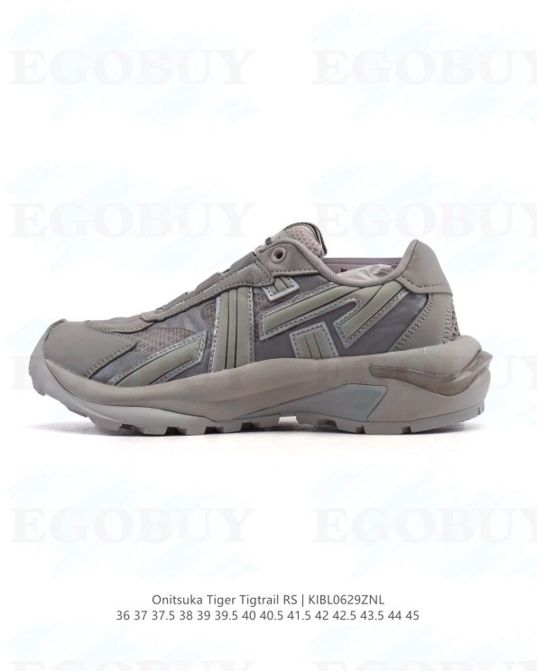 Onitsuka Tiger（鬼塚虎）Tigtrail  ULTI RS™系列透气网眼鞋面防滑耐磨低帮运动鞋