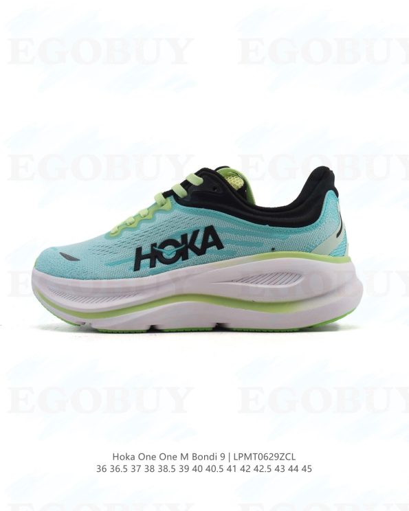 HOKA畅行无阻 HOKA ONE ONE Bondi 9 舒适百搭耐磨轻便 低帮跑步鞋