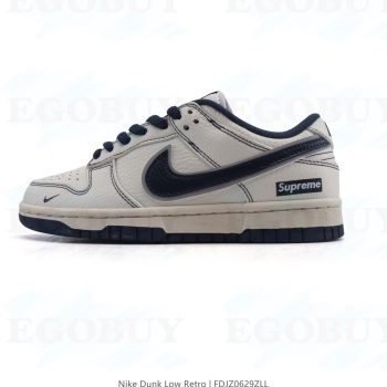 耐克 Nike Dunk Low Retro 运动鞋经典复古滑板鞋 至尊 supreme