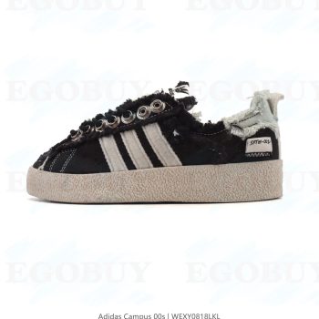 阿迪达斯 Adidas 80s学院系列低帮休闲运动帆布硫化板鞋 联名帆布鸳鸯鞋