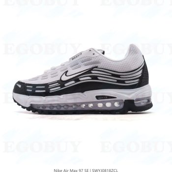 Nike/耐克 Nike Air Max 97 SE 气垫缓震男士跑步鞋 厚底增高百搭运动鞋