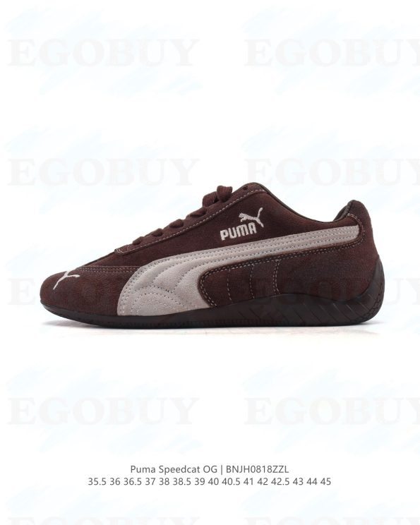 PUMA Speedca OG 彪马极速赛车系列低帮德训风拼接复古百搭休闲运动赛车鞋