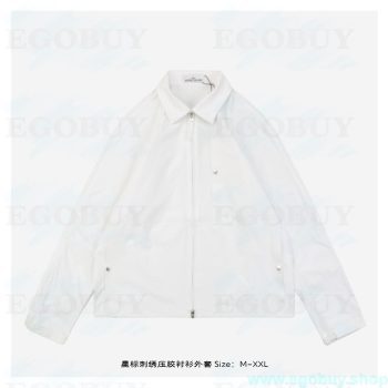 Stone Island/石头岛 24Fw 星标刺绣压胶衬衫外套