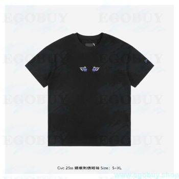 Givenchy/纪梵希 25ss 猫眼刺绣短袖