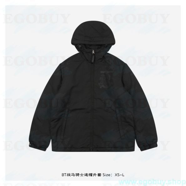 Burberry/博柏利 24Fw BT战马骑士连帽外套