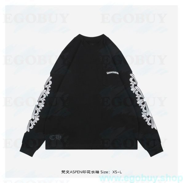 Chrome hearts/克罗心 25Fw 梵文ASPEN印花长袖