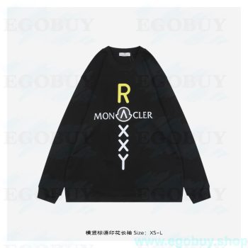 Moncler 盟可睐 蒙口 横竖标语印花长袖