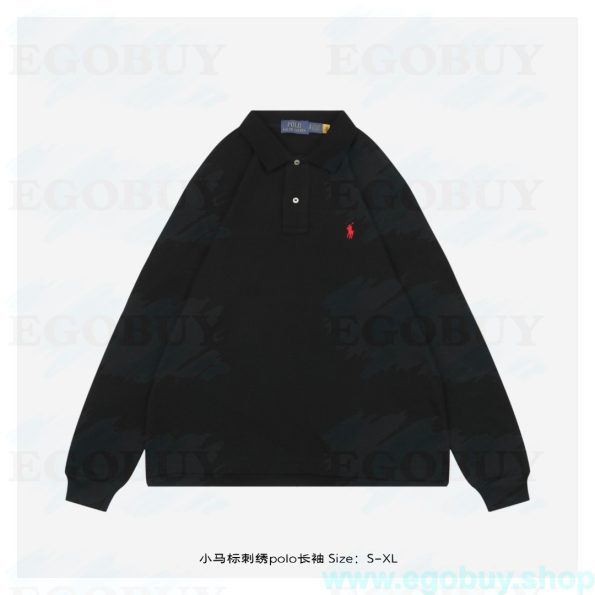 Ralph Lauren/拉夫劳伦 25ss 小马标刺绣polo长袖