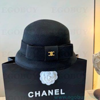 Celine/赛琳秋冬新款羊毛盆帽